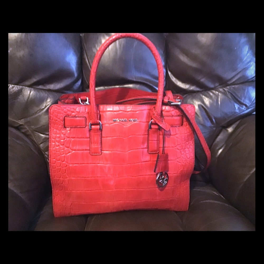 Big Snakeskin Michael Kors Purse!